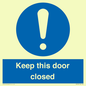 MA5329: Keep this door closed