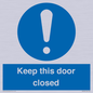MA5329: Keep this door closed