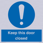 MA5329: Keep this door closed