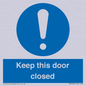 MA5329: Keep this door closed