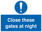 MA5343: Close these gates at night