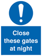 MA5343: Close these gates at night