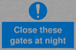 MA5343: Close these gates at night
