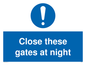 MA5343: Close these gates at night