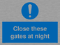 MA5343: Close these gates at night