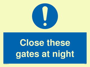 MA5343: Close these gates at night