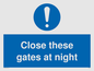 MA5343: Close these gates at night