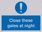MA5343: Close these gates at night