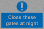 MA5343: Close these gates at night