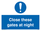 MA5343: Close these gates at night
