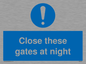 MA5343: Close these gates at night