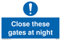 MA5343: Close these gates at night