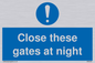 MA5343: Close these gates at night