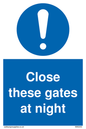 MA5343: Close these gates at night
