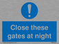 MA5343: Close these gates at night
