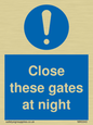 MA5343: Close these gates at night