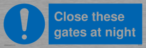 MA5343: Close these gates at night