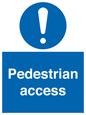 MA5438: Pedestrian access