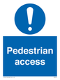 MA5438: Pedestrian access