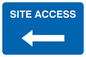 MA5517: Site access (Arrow left)
