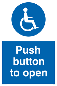 MA5578: Push button to open