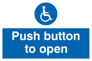 MA5578: Push button to open