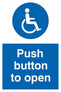 MA5578: Push button to open