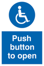 MA5578: Push button to open