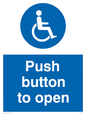 MA5578: Push button to open
