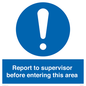 MA5755: Report to supervisor before entering this area