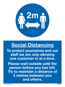 MA5950: Social Distancing