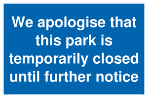 MA5958: We apologise that this park is temporarily closed until further notice