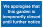 MA5959: We apologise that this garden is temporarily closed until further notice