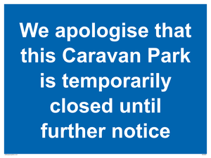 MA5963: We apologise that this Caravan Park is temporarily closed until further notice