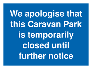 MA5963: We apologise that this Caravan Park is temporarily closed until further notice