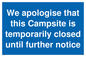 MA5964: We apologise that this Campsite is temporarily closed until further notice