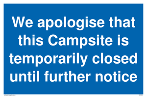 MA5964: We apologise that this Campsite is temporarily closed until further notice