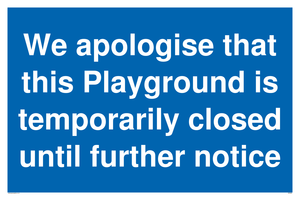 MA5965: We apologise that this Playground is temporarily closed until further notice