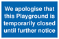 MA5965: We apologise that this Playground is temporarily closed until further notice