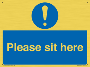 MA6037: Please sit here