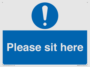 MA6037: Please sit here