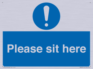 MA6037: Please sit here