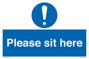 MA6037: Please sit here