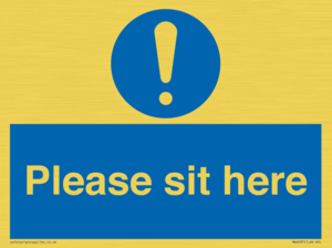 MA6037: Please sit here