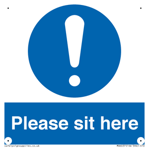MA6037: Please sit here