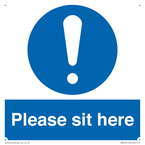 MA6037: Please sit here