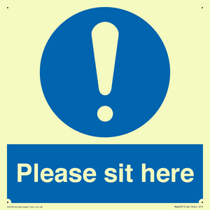 MA6037: Please sit here