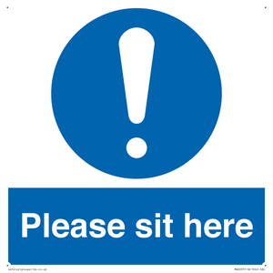 MA6037: Please sit here