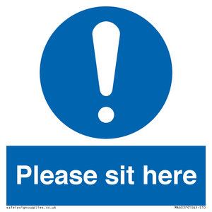 MA6037: Please sit here