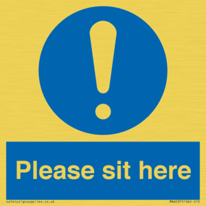 MA6037: Please sit here